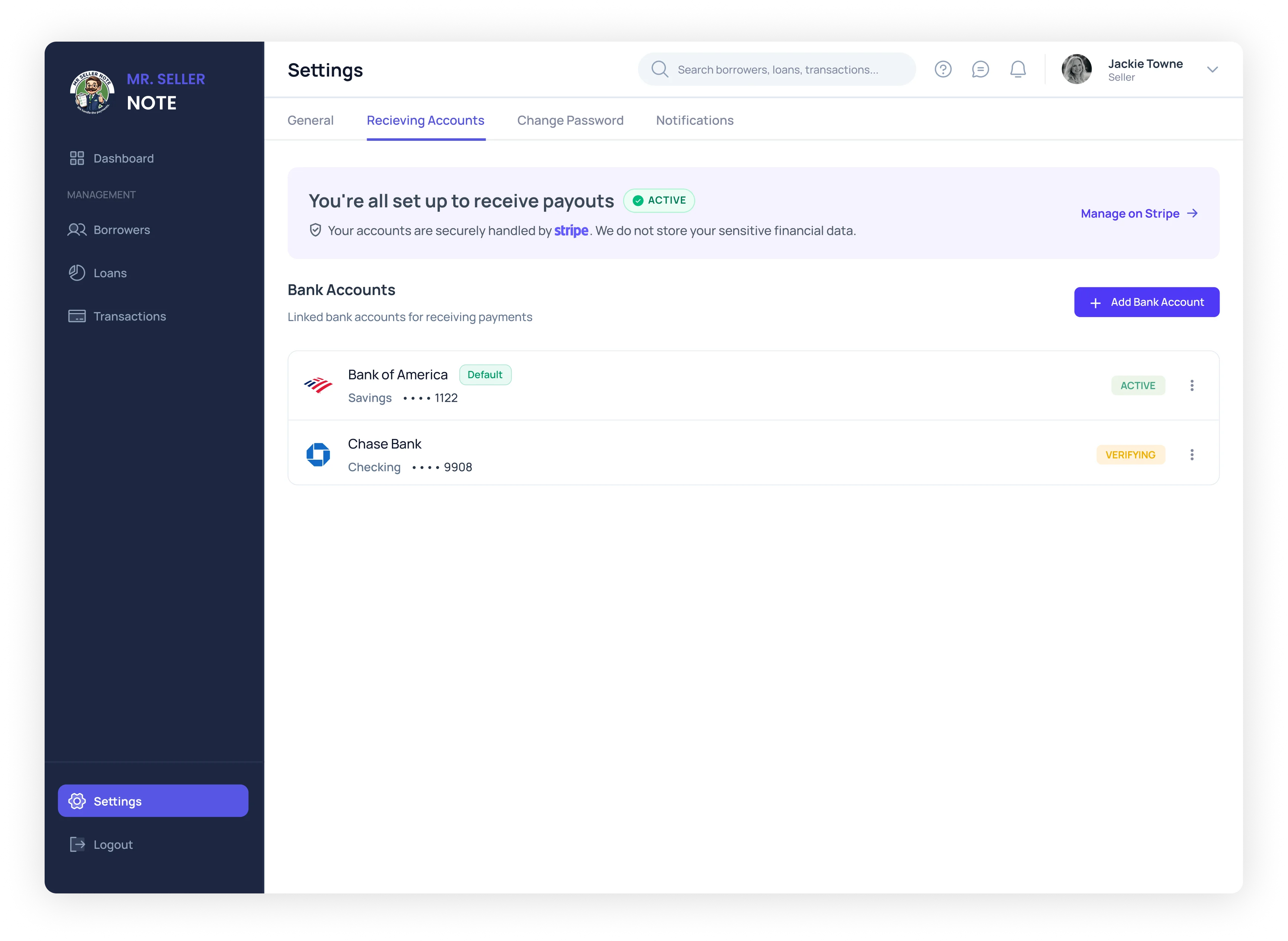 Dashboard view 3